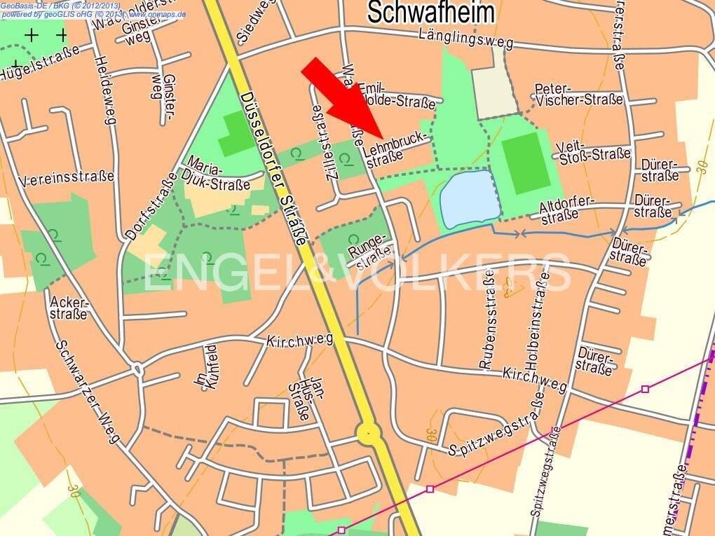 Baugrundstück für ein Reihenendhaus in gewachsener Lage, 47447 Moers