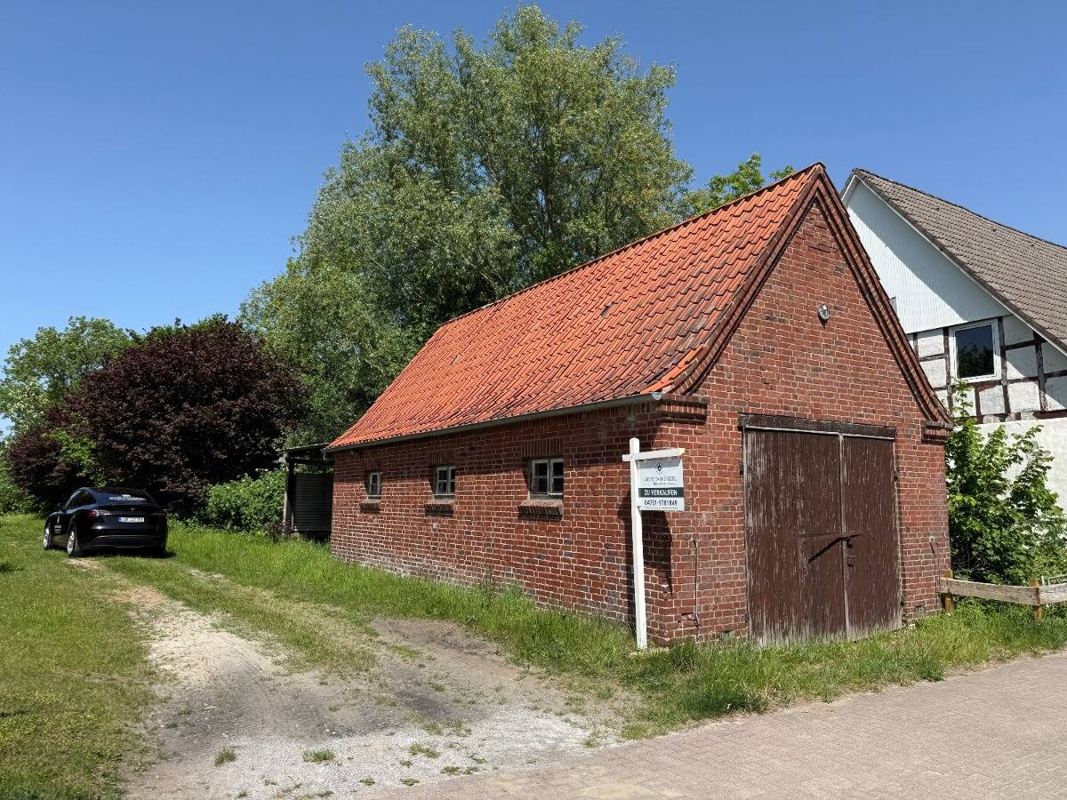 Grundstück mit Bestandsgarage innerhalb der Ortslagensatzung von Belum-Kehdingbruch, 21785 Belum