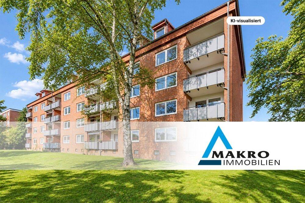 3D VIRTUAL TOUR – Balkonwohnung mit Ausblick ins Grüne in Pinneberg-Nord, 25421 Pinneberg