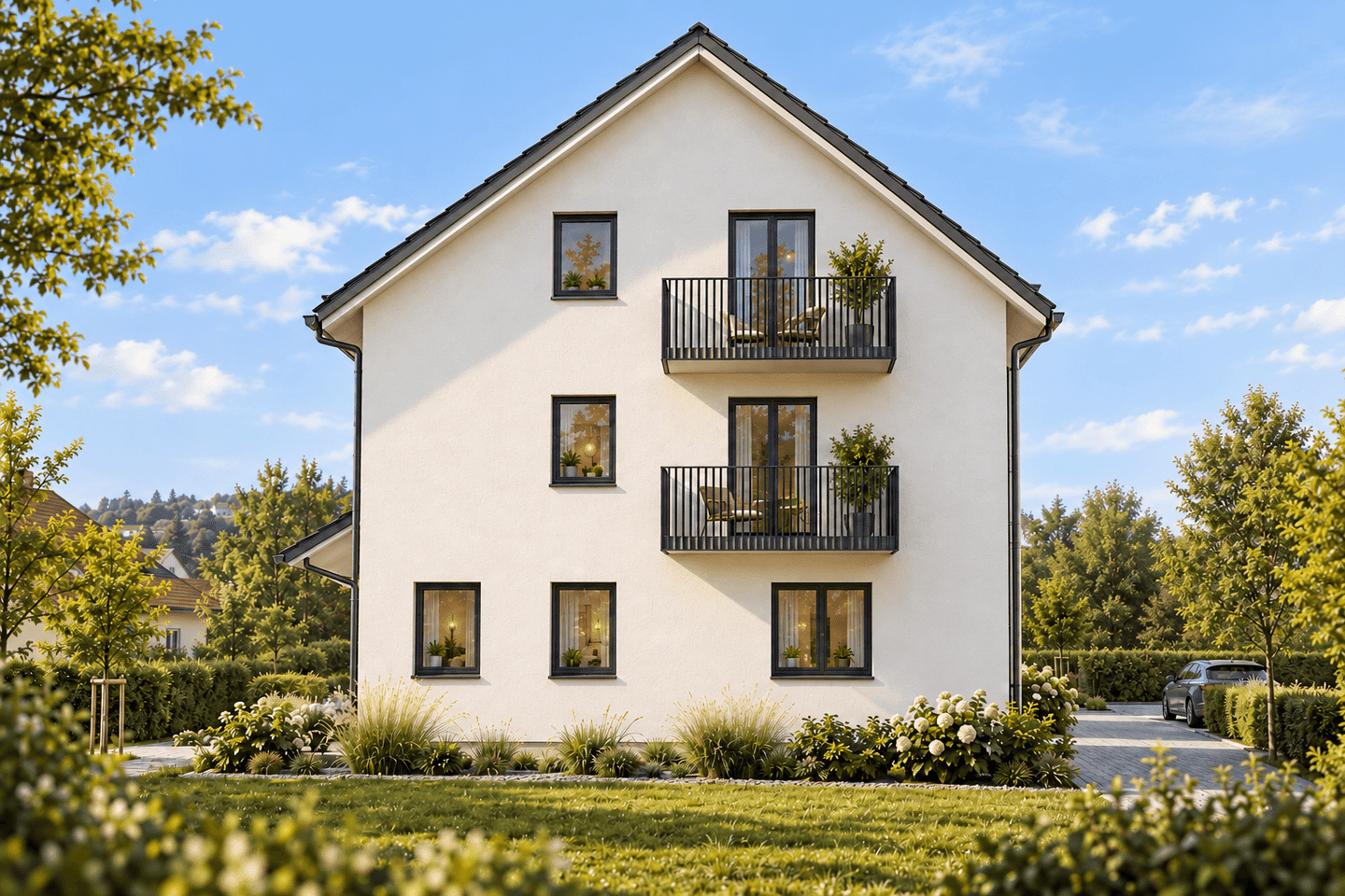 Dachgeschosswohnung mit Balkon in Eggenfelden – ca. 70 m², 297.000 €, 84307 Eggenfelden