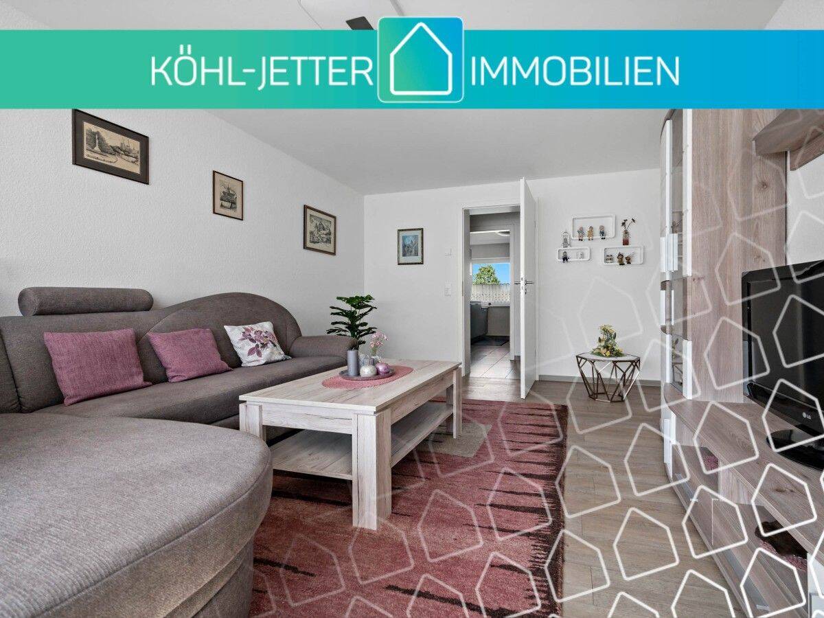 Modernisierte, gepflegte 3 Zi.-Whg. mit Garage und PKW-Stellplatz in Balingen-Frommern!, 72336 Balingen