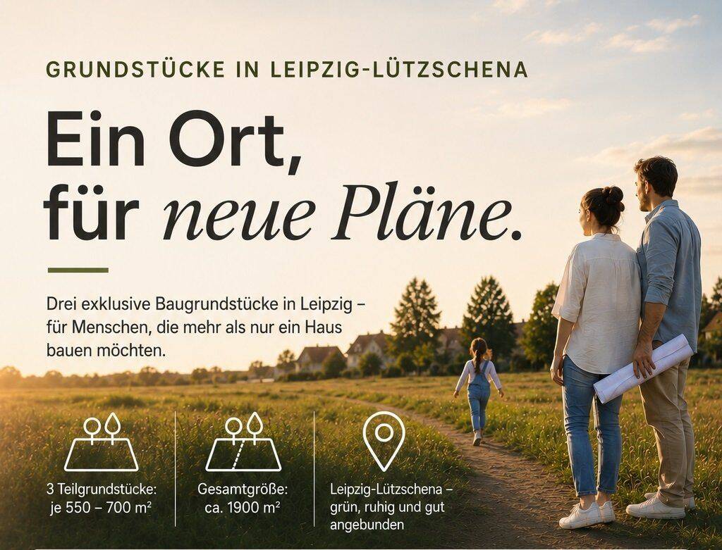 Von der Lage zur Perfektion: Gestalten Sie Ihren OKAL-Neubau auf diesem Top-Areal, 4159 Leipzig (Lützschena-Stahmeln Möckern Wahren)