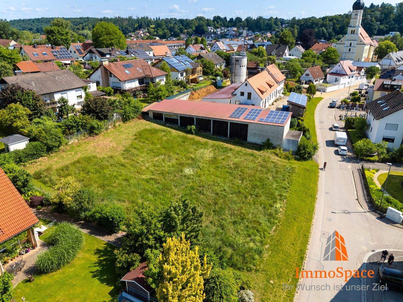 IMMOSPACE! *** IHR TRAUM VOM EIGENHEIM *** TOLLES BAUGRUNDSTÜCK IN BESTER LAGE ***, 86465 Welden