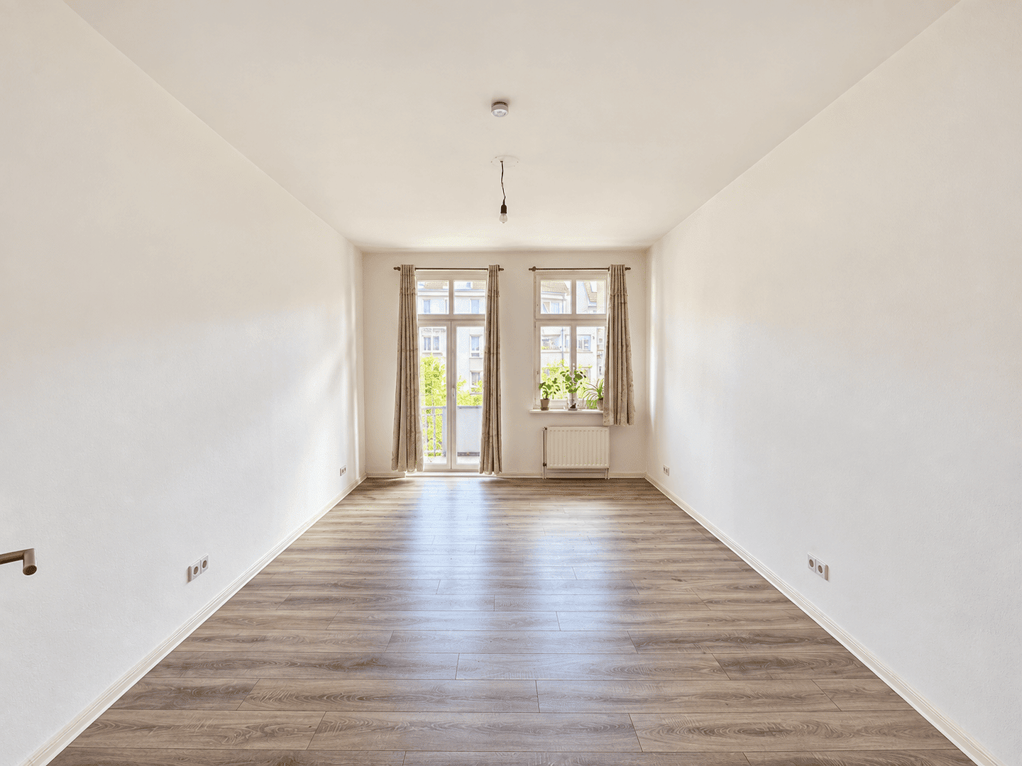 Balkonblick in der 2. Etage – 2-Zimmer-Wohnung in Berlin-Dietzgenstraße, 13156 Berlin (Pankow Kleingartenanlage Alte Baumschule Niederschönhausen Rosenthal)