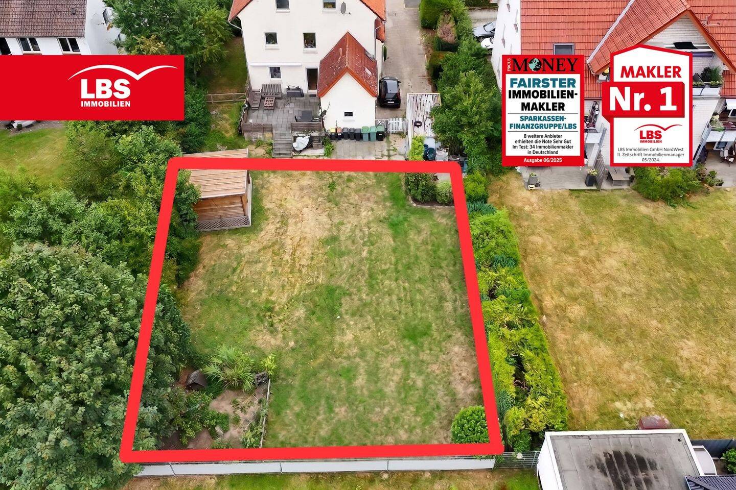 Tolles Baugrundstück in Bünde Hunnebrock, 32257 Bünde