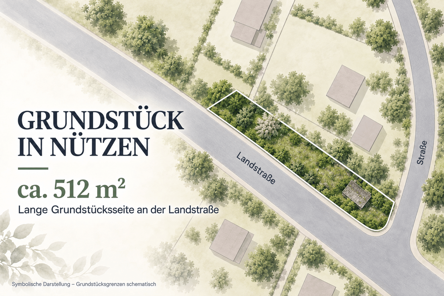512 m² für neue Ideen – Grundstück mit Altbestand in 24568 Nützen, 24568 Nützen