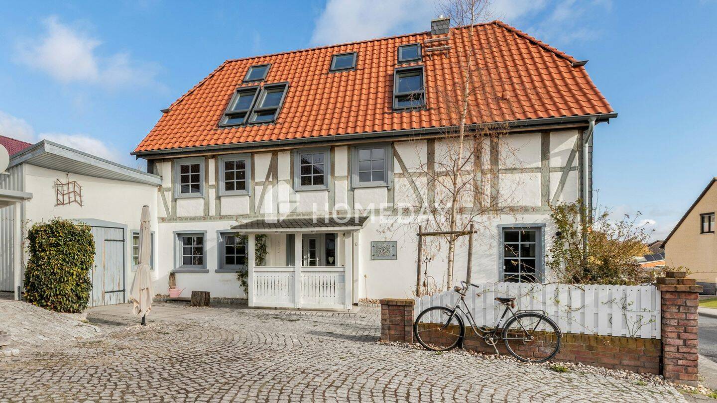 Modernisiertes Fachwerkhaus mit Hof, Garten und Werkstatt auf 627 Quadratmetern Grundstück, 38464 Groß Twülpstedt