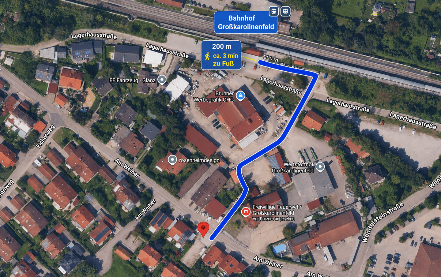 Baugrund (Mischgebiet) perfekt zum Arbeiten und Wohnen, 83109 Großkarolinenfeld