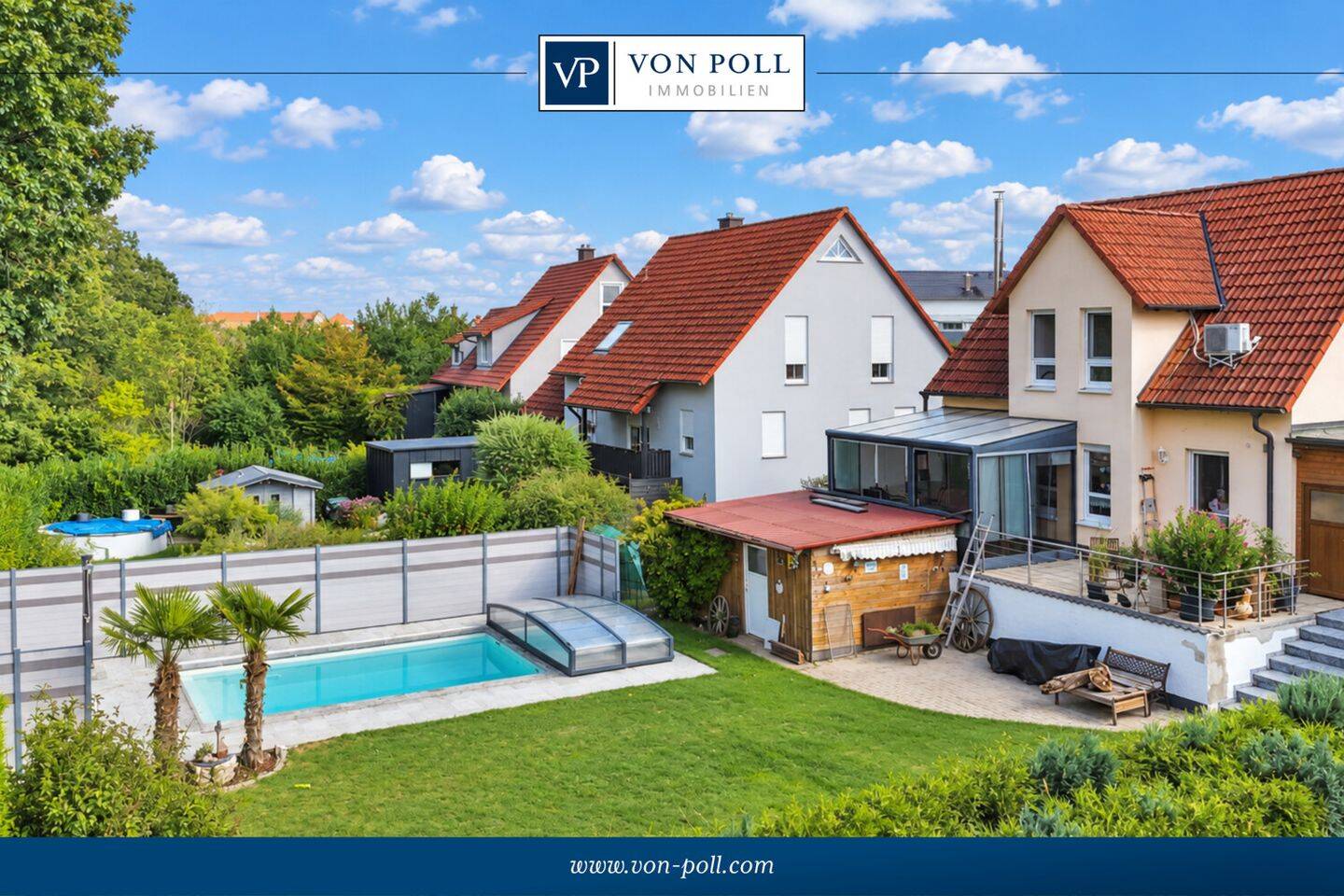 Gemütliches Einfamilienhaus in traumhafter Waldrandlage mit Pool und Urlaubsfeeling!, 91622 Rügland