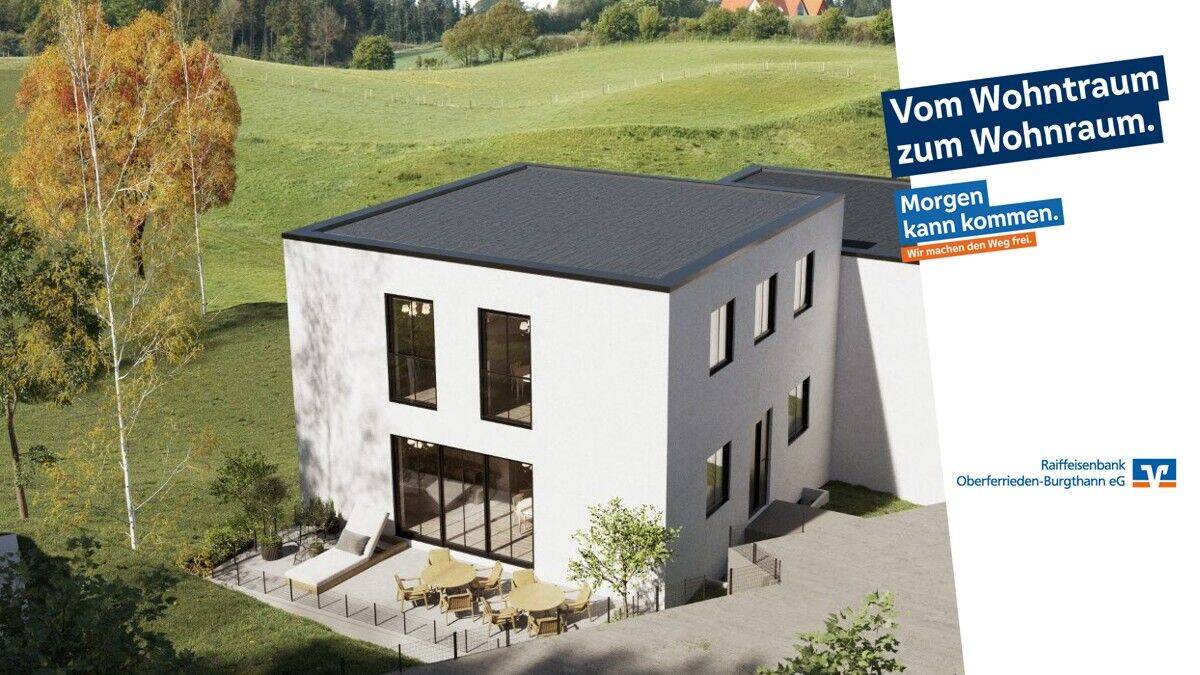 693 m² Hanggrundstück mit Baugenehmigung für Doppelhaus – 4 Stellplätze + Privatstraße, 90559 Burgthann