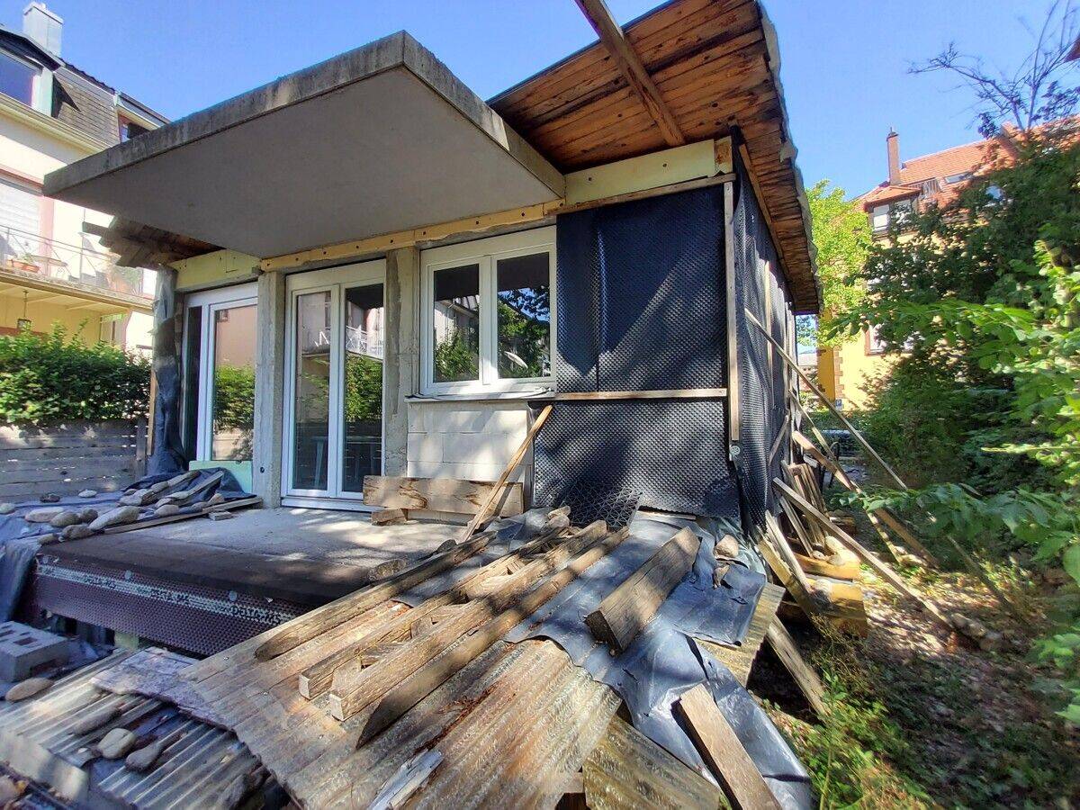 FR-Wiehre, Baugrundstück, ca. 303 m² mit begonnenen Bau eines MFH mit 5 WE, 79102 Freiburg im Breisgau (Oberau Waldsee Wiehre)