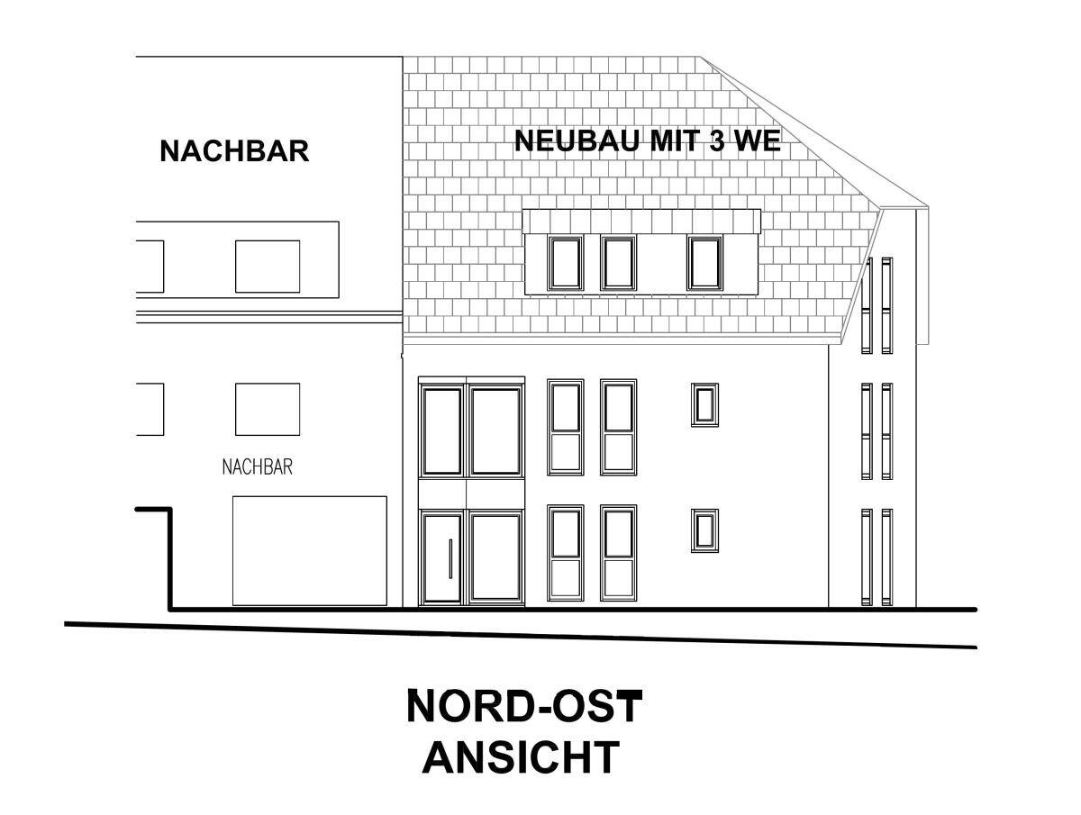 Projektgrundstück mit Planung für 3-Familienhaus + Einfamilienhaus in Wincheringen, 54457 Wincheringen