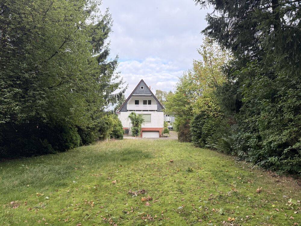 großer Bauplatz in ruhiger, zentraler Südwestlage – zwei Häuser möglich!, 22393 Hamburg (Wandsbek Bramfeld Poppenbüttel Sasel Wellingsbüttel)