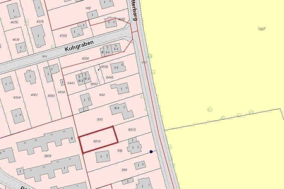 Zentrales Baugrundstück vis-a-vis eines Landschaftsschutzgebietes, 22589 Hamburg (Altona Blankenese Iserbrook Osdorf Sülldorf)
