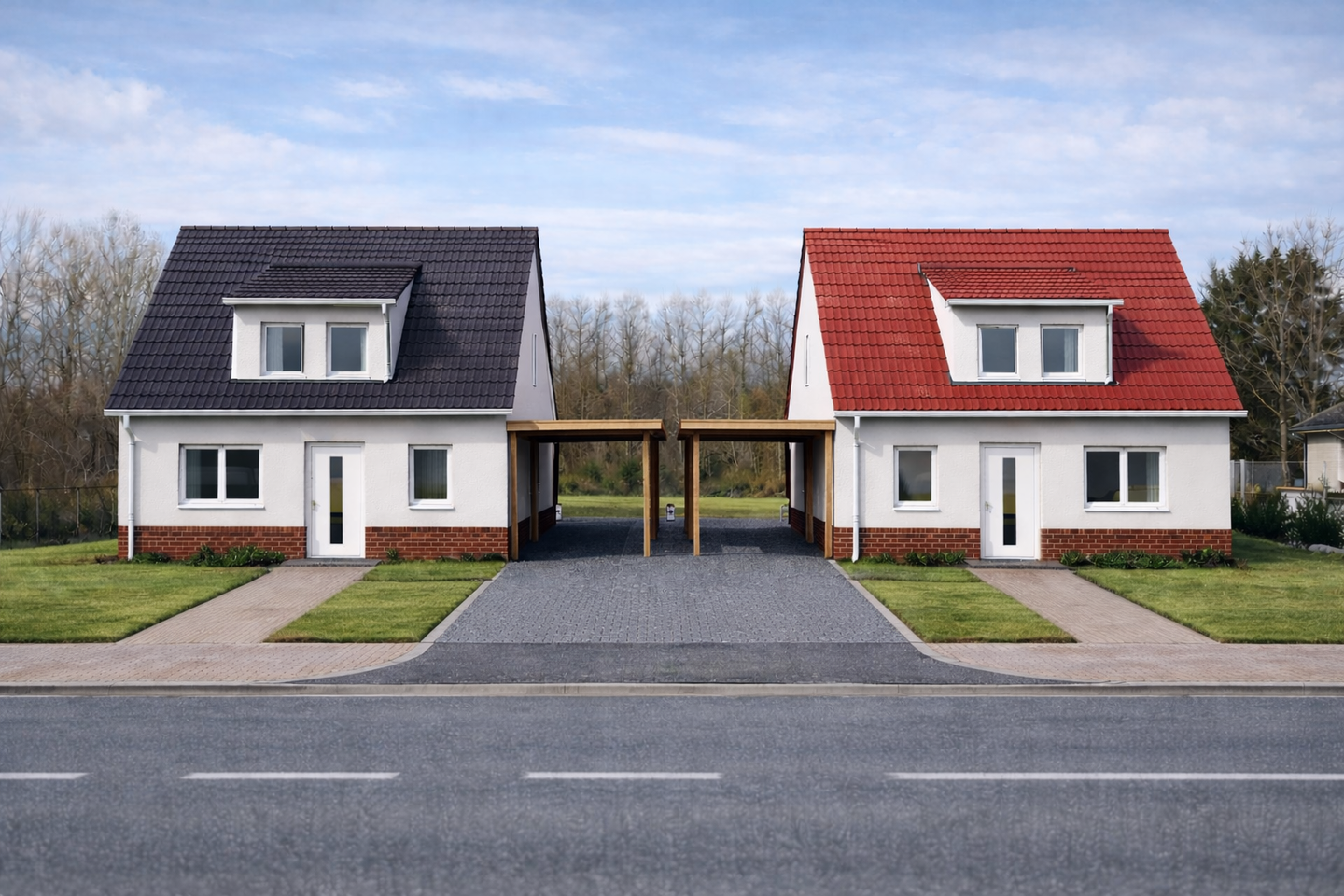 EH40 Neubau – 2 Grundstücke mit je 1.054m² in 18465 Tribsees – Individuell Planbar – Stadtvilla oder 1,5-Geschosser, 18465 Tribsees