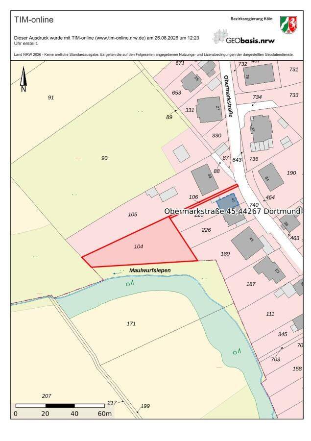 Großzügiges Grundstück mit Entwicklungspotenzial in Dortmund-Berghofen, 44267 Dortmund (Benninghofen Benninghofen-Loh Berghofen Holzen Höchsten)