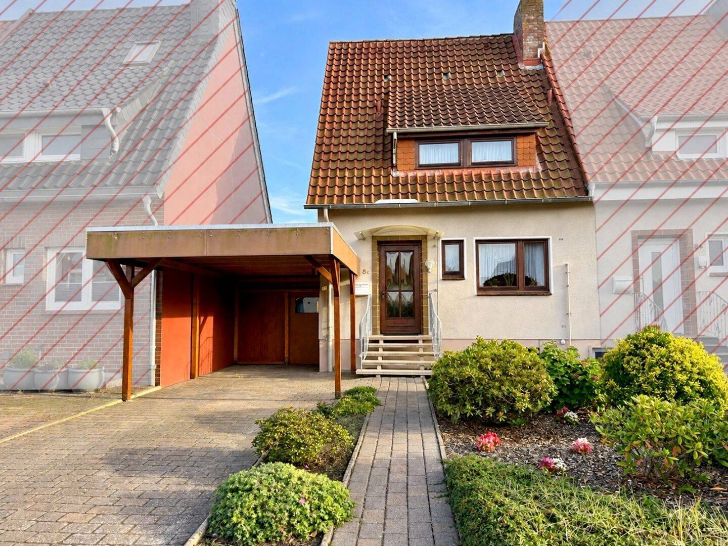 Gepflegtes Reihenendhaus mit schönem Gartengrundstück und Feldrandlage in Otterndorf, 21762 Otterndorf