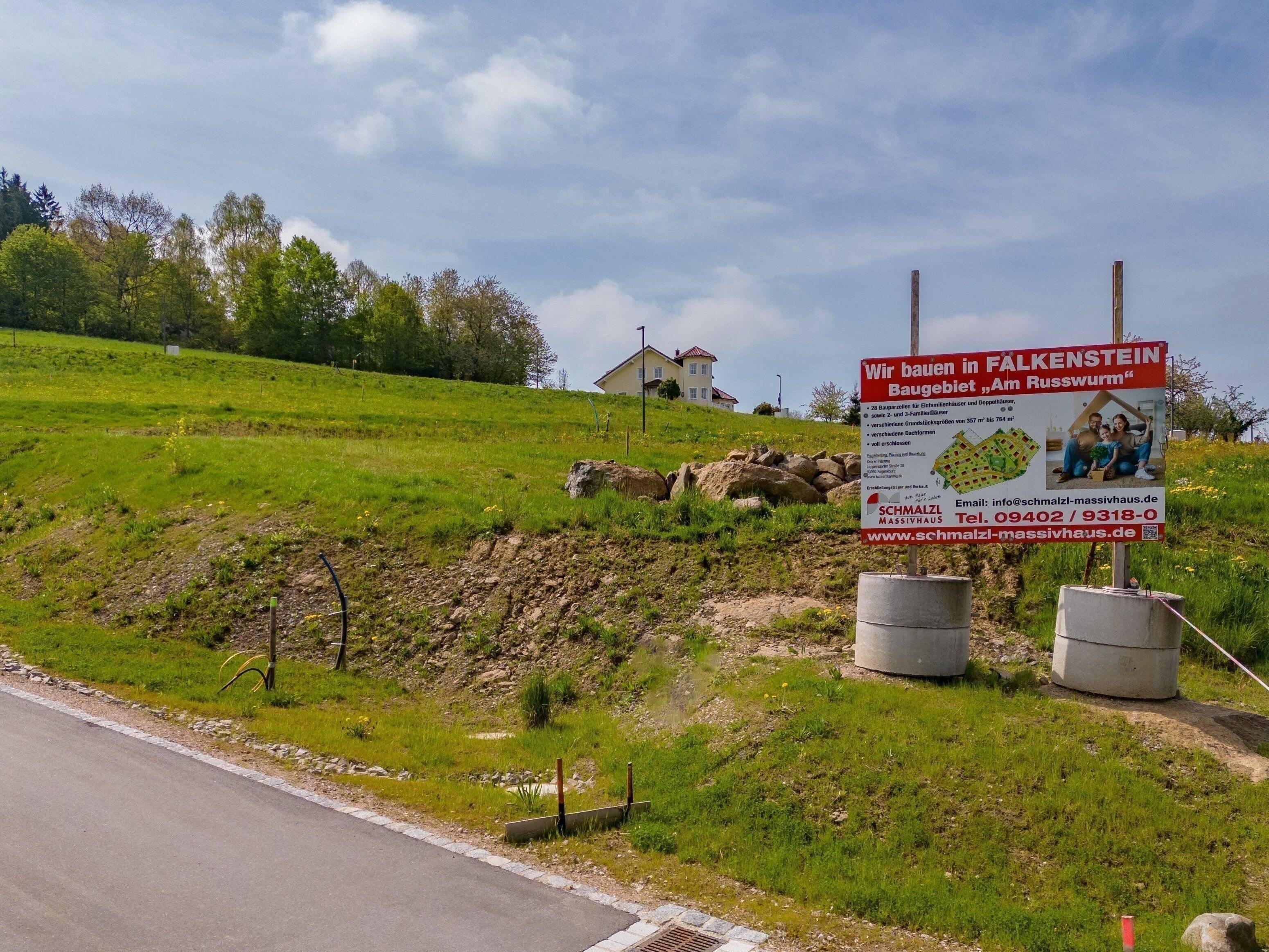 Grundstück in Falkenstein im BG Am Rußwurm II, Parzelle A24 für EFH, 93167 Falkenstein