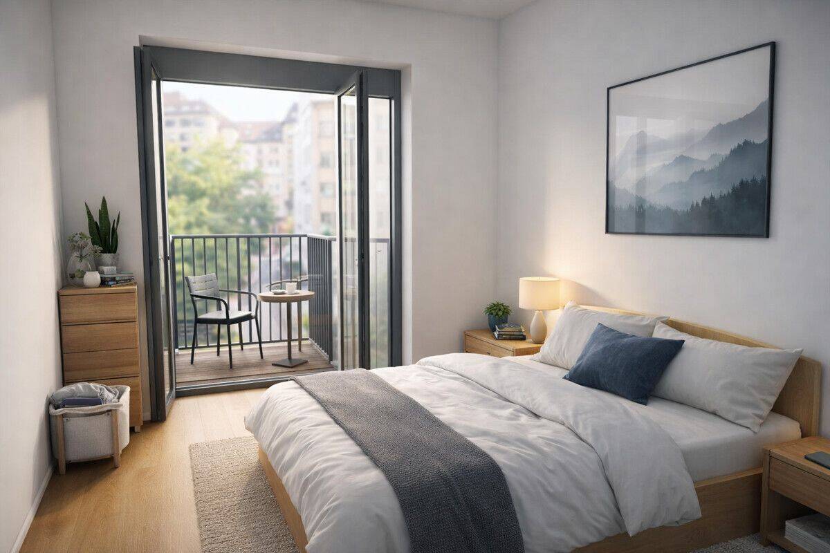 KfW 55 Effizienzhaus: SCHÖNEBERG:  ERSTBEZUG im LUXUS Neubau: 3-Zimmer-Whg + 2 Bäder und Balkon, 10781 Berlin (Tempelhof-Schöneberg Schöneberg)