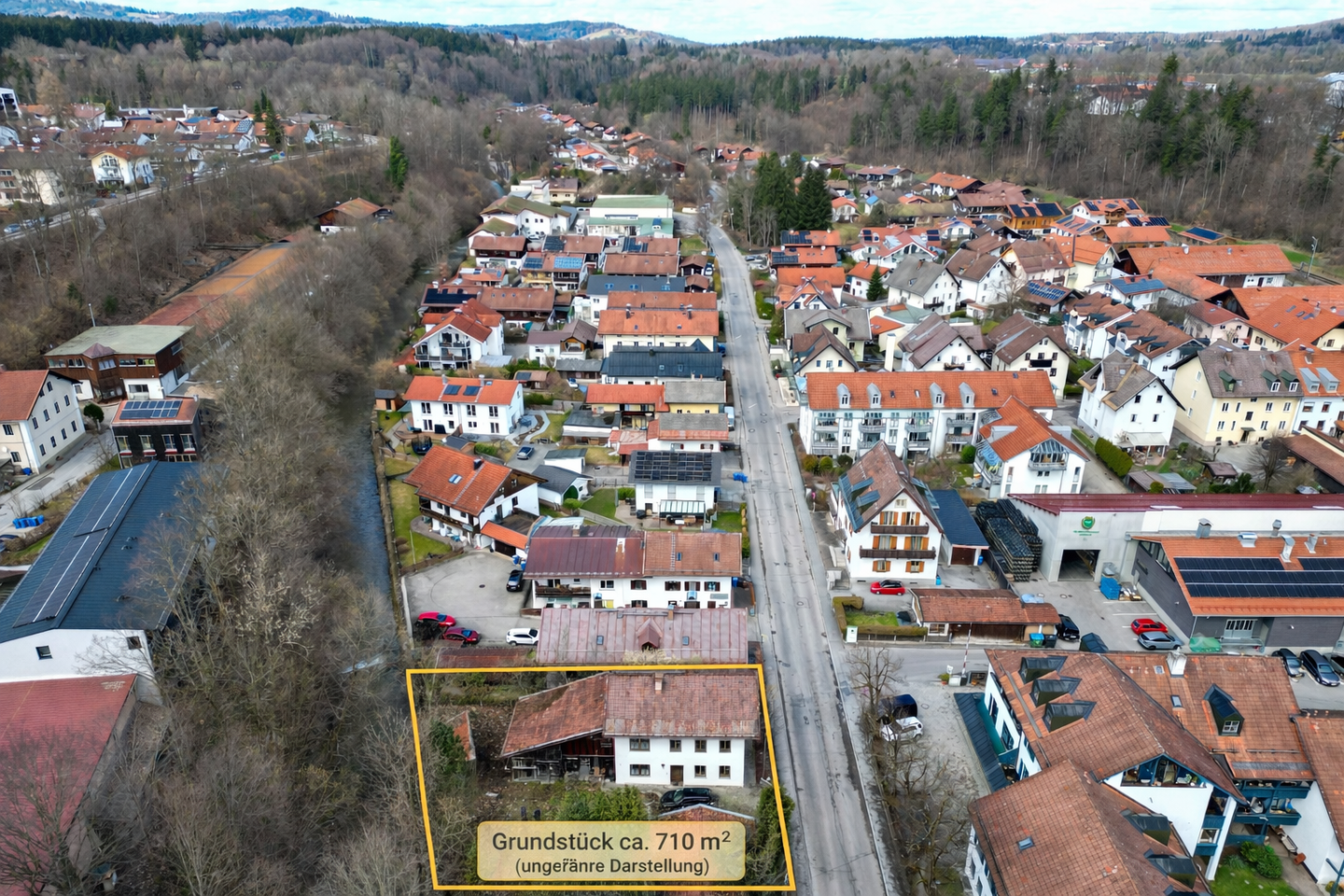 Grundstück mit Altbestand in zentraler Lage von Miesbach – Abriss oder Kernsanierung, 83714 Miesbach