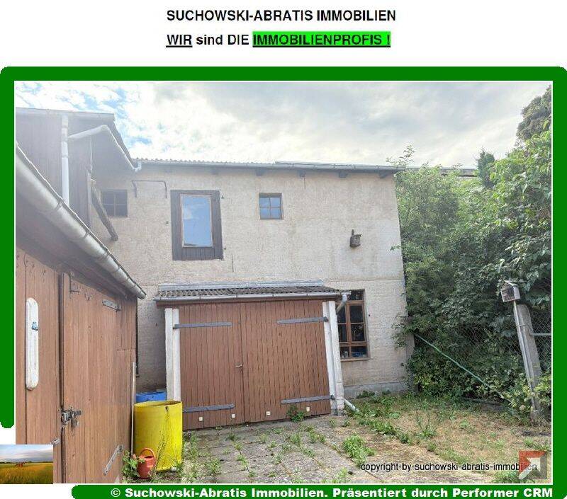 Nur ca. 66 km von Berlin: *** Kleines Altstadtgrundstück mit ehemaligem Werkstattgebäude und Garagen ***, 12277 Berlin (Tempelhof-Schöneberg Mariendorf Marienfelde)