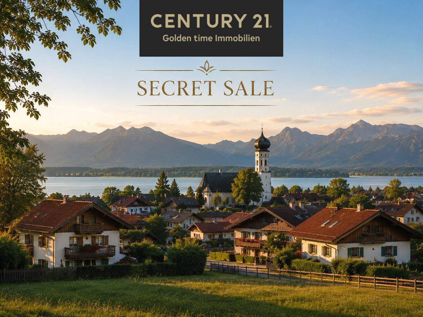 Ca. 890 m² Baugrundstück am Chiemsee – voll erschlossen mit Bergblick, 83236 Übersee