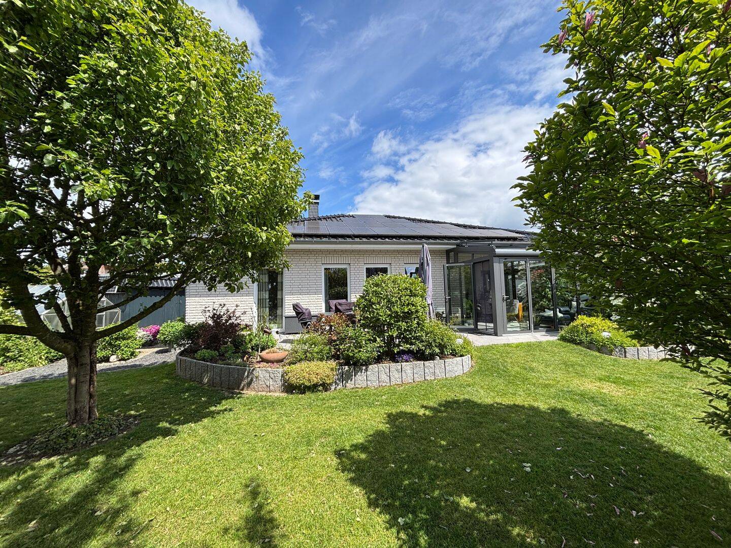 Traumbungalow in ruhiger Lage – Wintergarten, Kamin, PV-Anlage & Gartenparadies in Westerkappeln, 49492 Westerkappeln