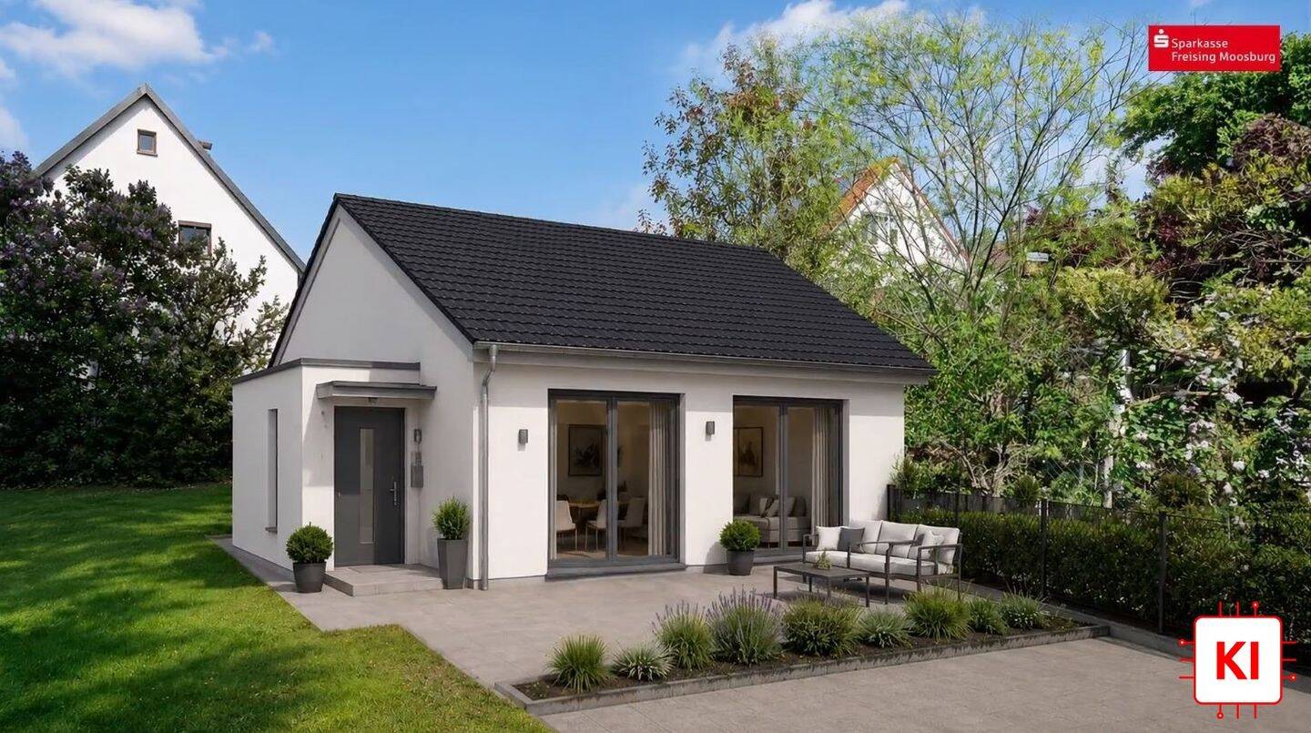 Sehr schöner Bauplatz in ruhiger Lage in zweiter Reihe, 85386 Eching
