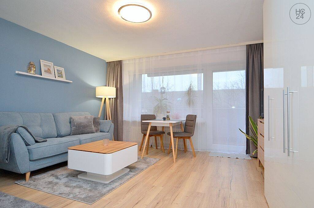 Möblierte 1-Zimmer Wohnung mit Balkon in zentraler Lage in Nürnberg, 90459 Nürnberg