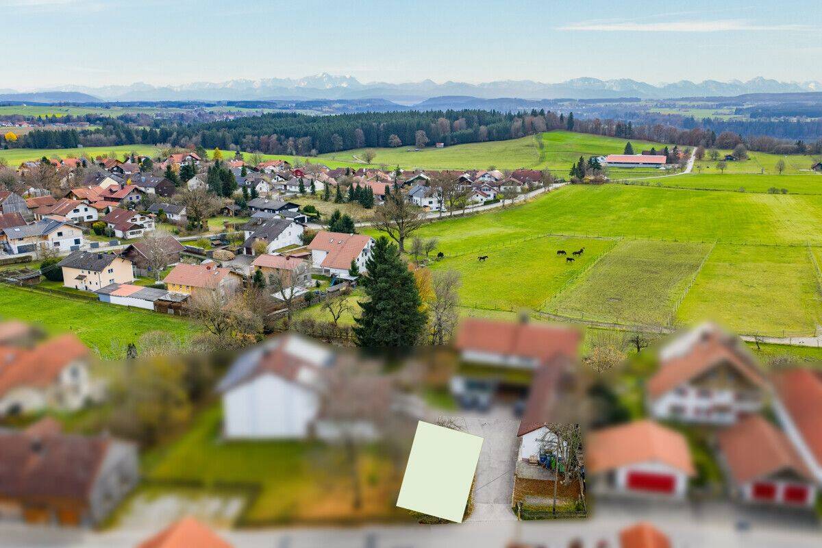 „Idyllisch Wohnen in Reichling: 230 m² Baugrundstück mit Freiraum für Ihr Tiny-House oder kleines Einfamilienhaus“, 86934 Reichling