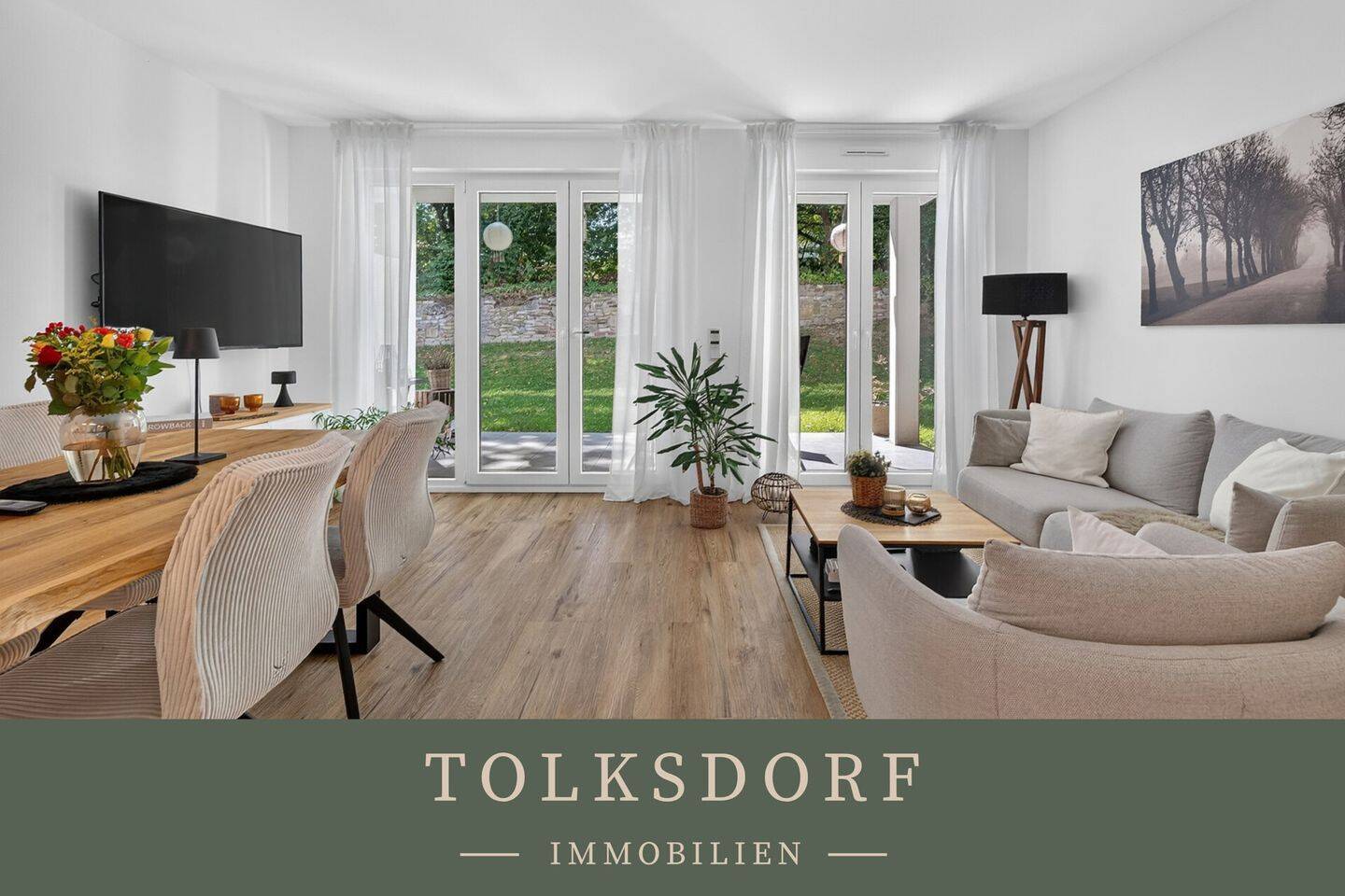 Wohnen in bevorzugter Lage! Neuwertige Erdgeschosswohnung mit privater Terrasse, Gartenanteil & TG-Stellplatz, 45699 Herten