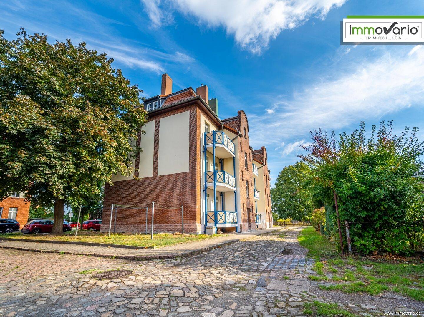 Am Ende der Straße – Gepflegte 2-Zimmer-Wohnung mit Balkon, Blick ins Grüne und Gartennutzung, 39122 Magdeburg (Beyendorf-Sohlen Beyendorfer Grund Fermersleben Salbke Westerhüsen)