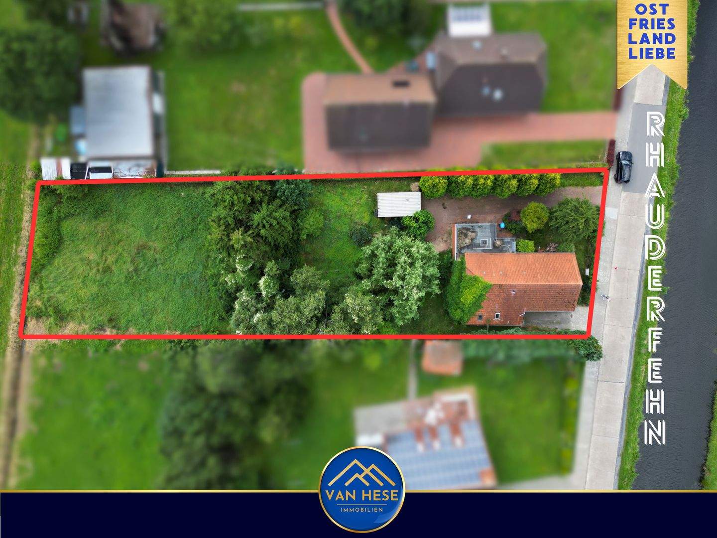 Baugrundstück in Rhauderfehn kaufen: Abrissgrundstück mit Neubaupotenzial – Ideal für Ihr Traumhaus!, 26817 Rhauderfehn