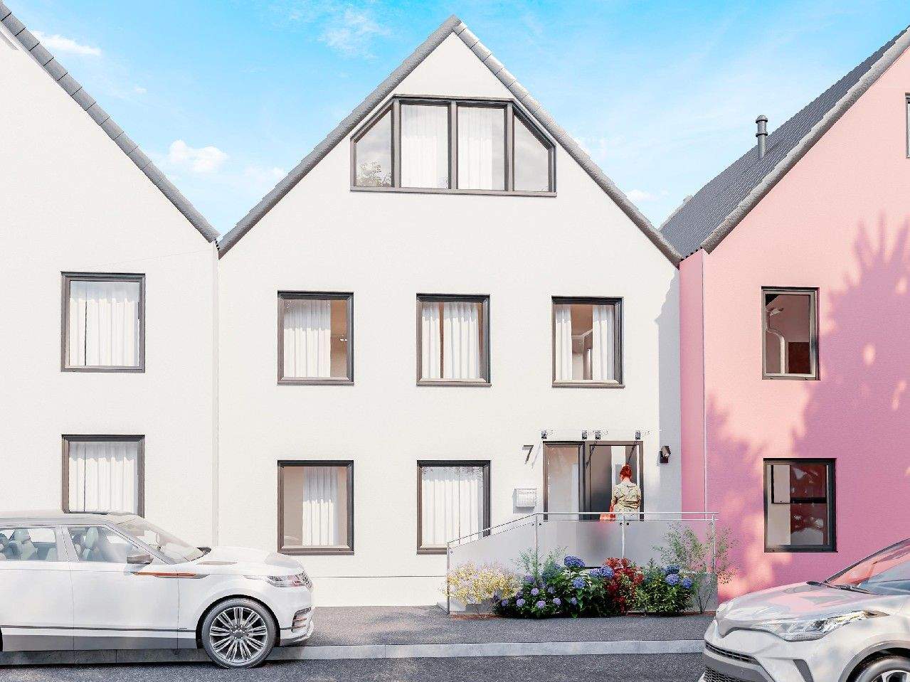 Hennef-Uckerath Zentrum Baugrundstück mit Baugenehmigung für ein Zweifamilienhaus mit ca. 144 m², 53773 Hennef (Sieg)