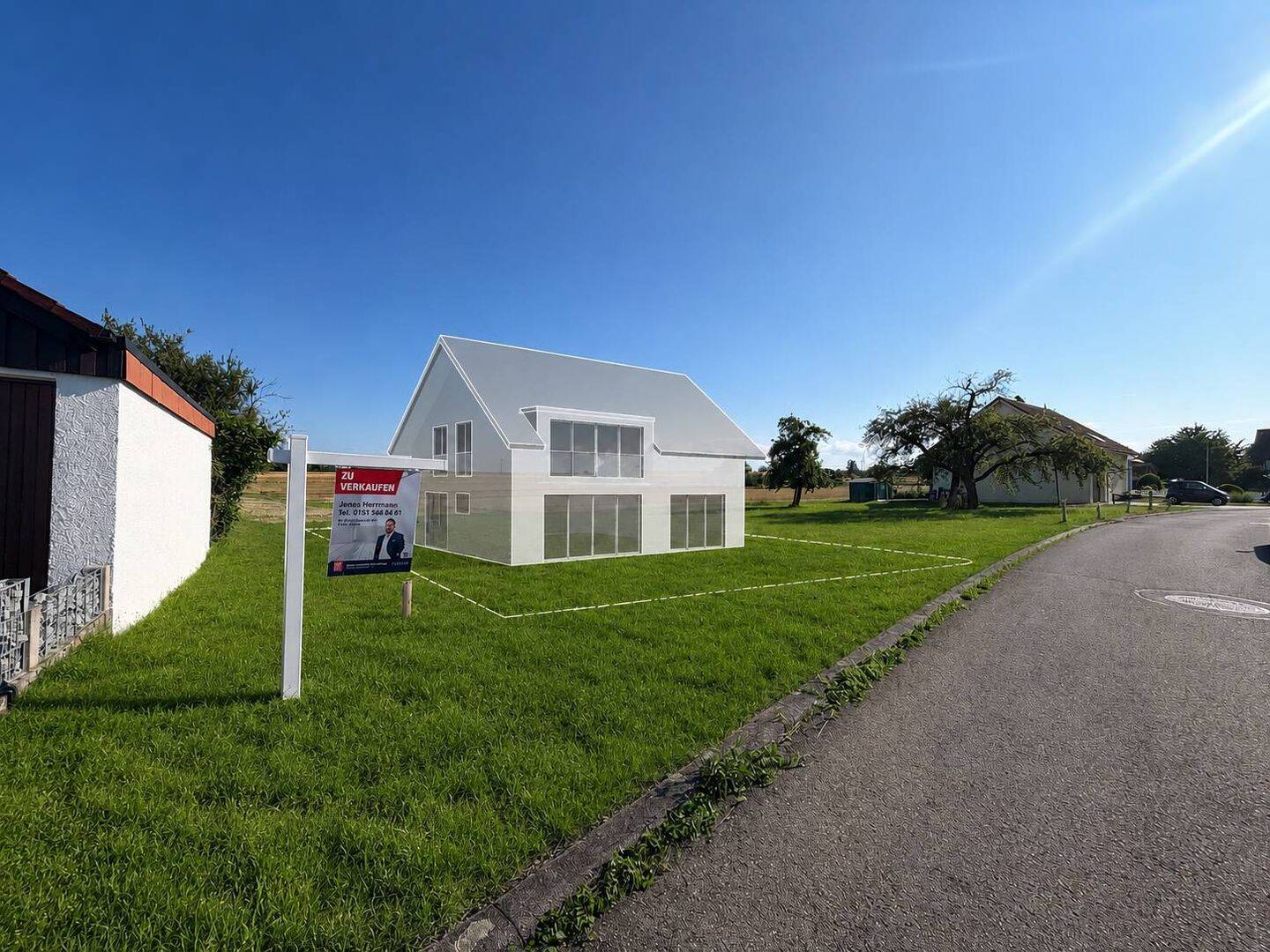 Exklusive Baulücke mit Weitblick in Remmingsheim., 72149 Neustetten