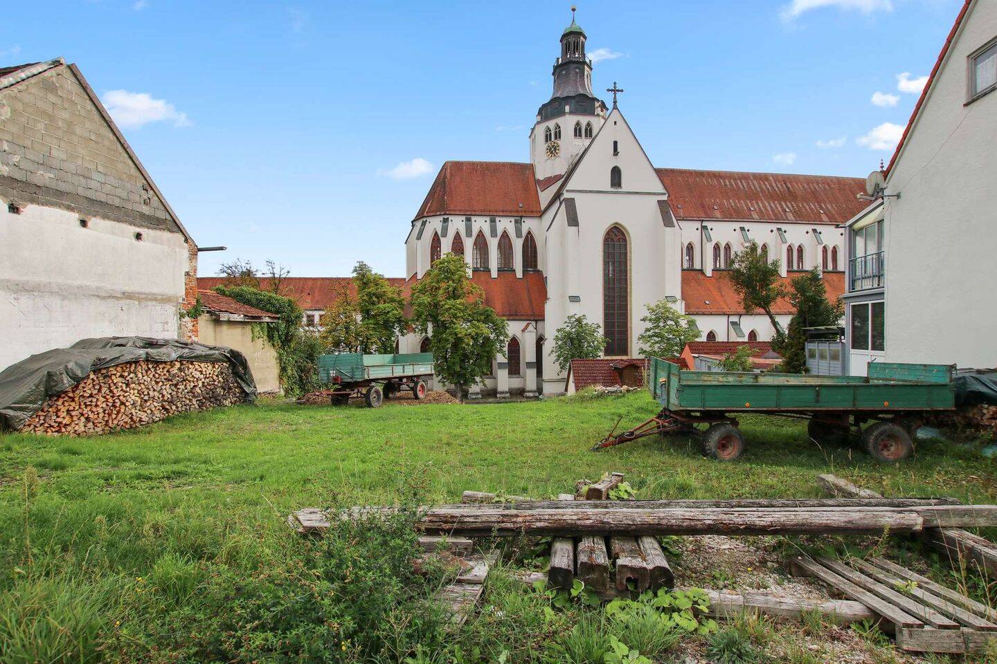 Historische Lage mit Potenzial: Baugrundstück mit Baugenehmigung!, 86687 Kaisheim