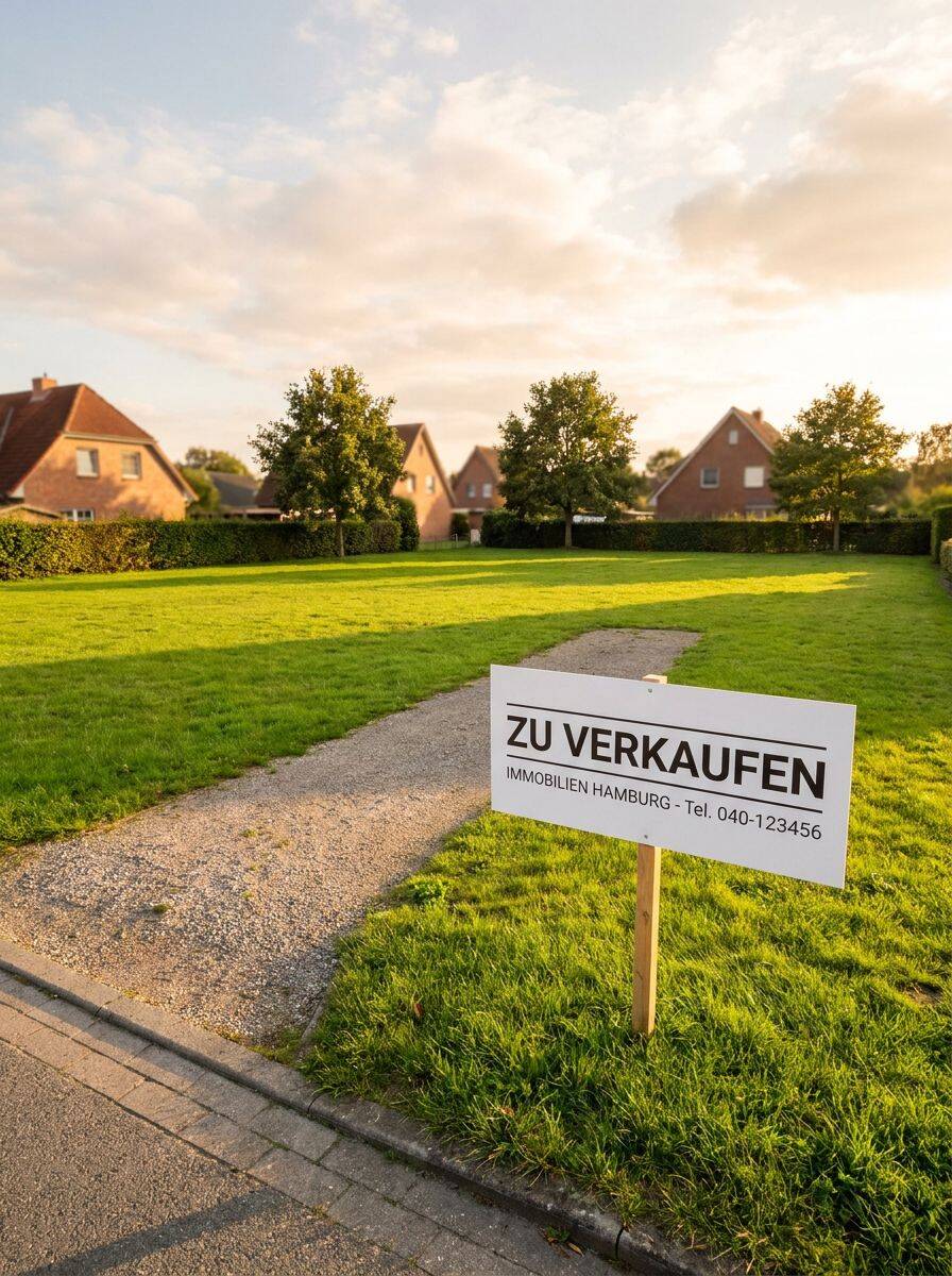 Exklusives Großgrundstück in Hamburg-Marienthal – Bestandshaus, 32×19 m Baufenster, 22043 Hamburg (Wandsbek Jenfeld Marienthal Tonndorf)