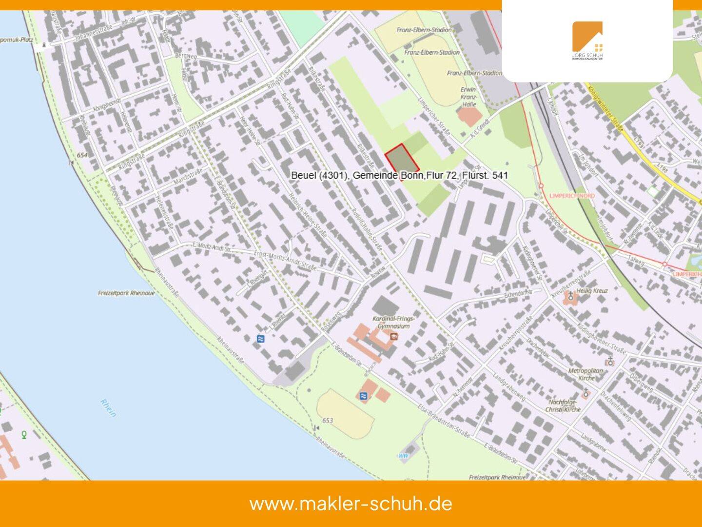 Spekulationsgrundstück mit Potential in Beuel-Mitte, 53225 Bonn (Beuel Geislar Schwarzrheindorf Vilich Vilich-Rheindorf)
