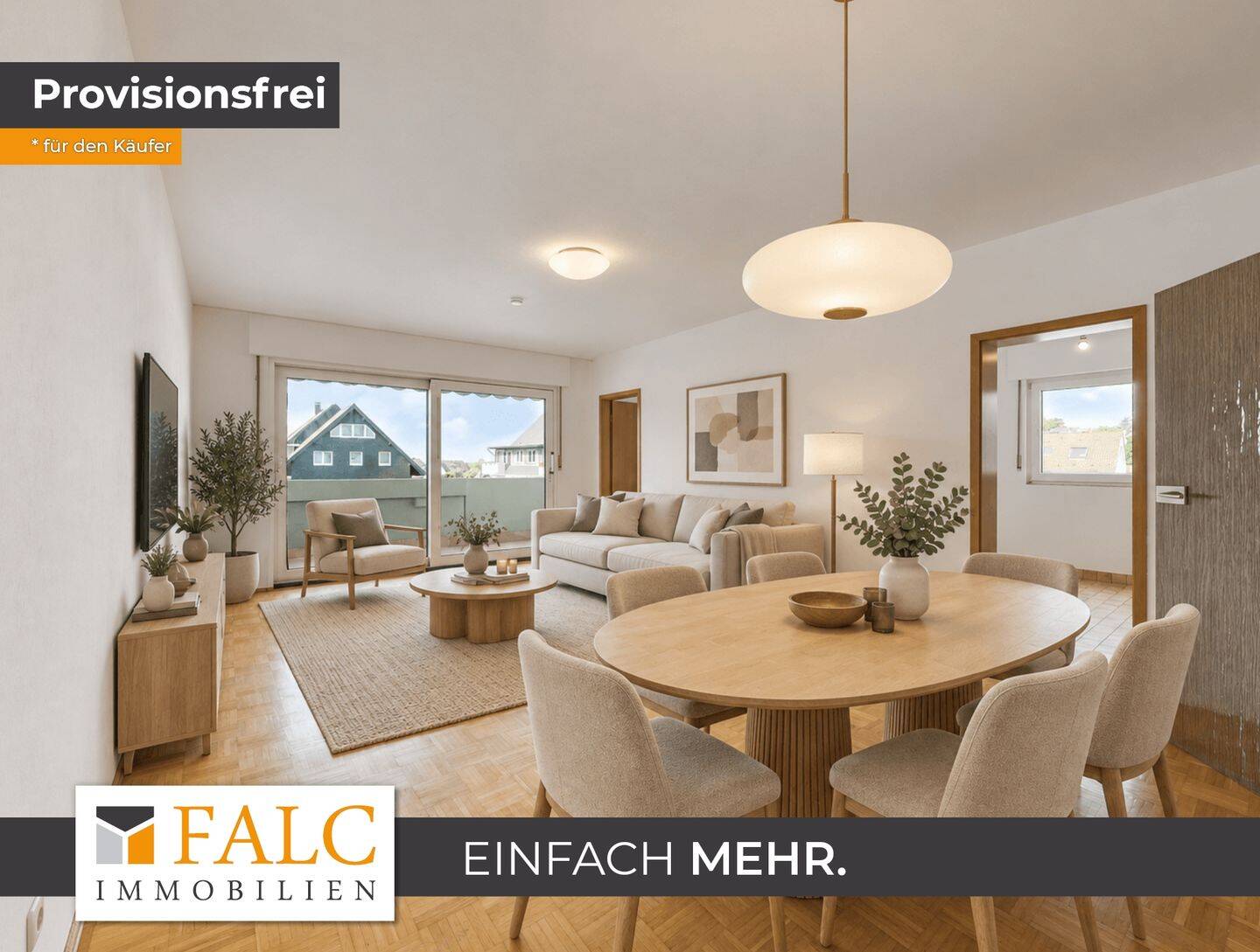 Ein Grundriss, der überzeugt: 4-Zimmer-Wohnung mit großem Westbalkon und Stellplatz!, 51381 Leverkusen (Bergisch Neukirchen Lützenkirchen Quettingen)