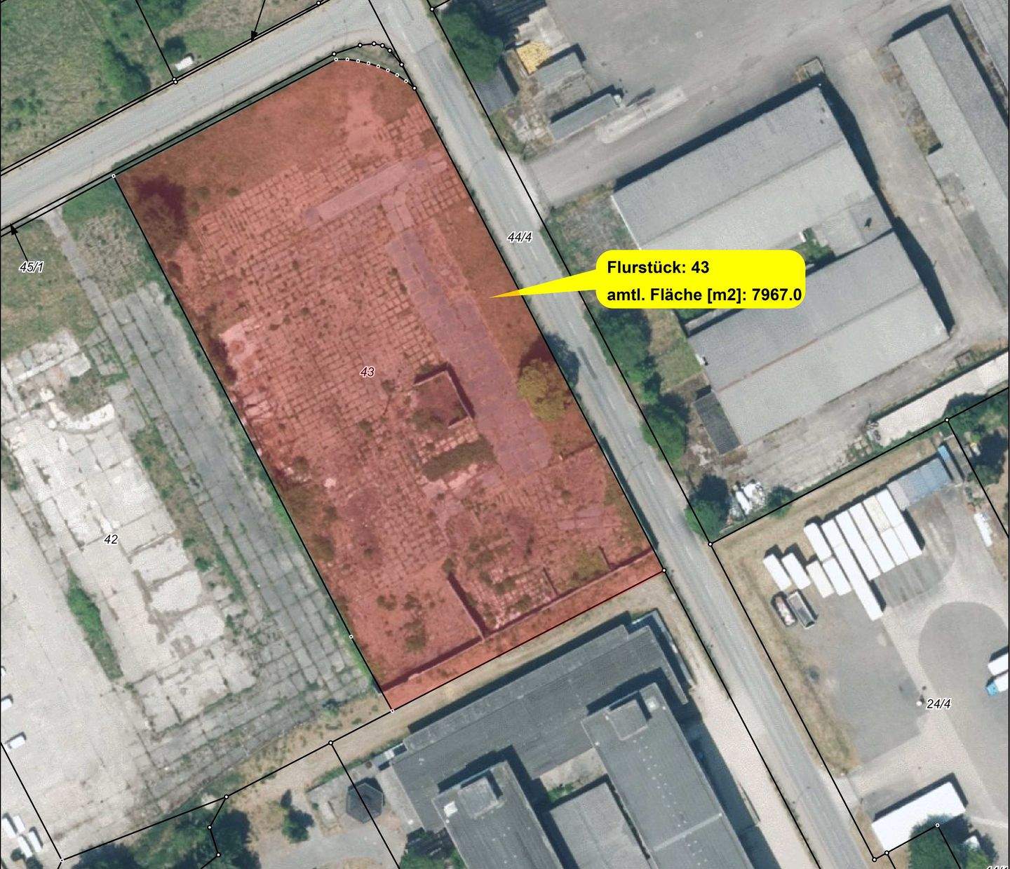 Gewerbegrundstück mit 7.967 m² in Wolgast, 17438 Wolgast