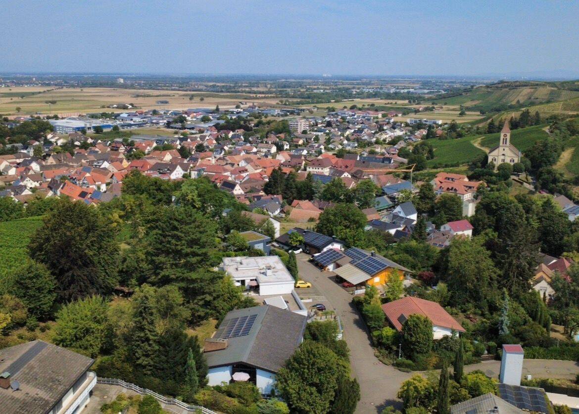 Schöne Aussichtslage mit Blick zum Blauen für entspanntes Wohnen und Arbeiten am Weinberg !, 79424 Auggen