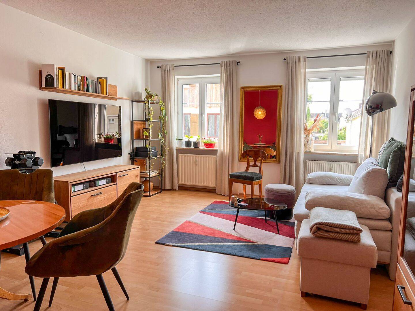 Teilmöblierte 2-Zimmer-Wohnung in zentraler Lage mit Tiefgaragenstellplatz, 82362 Weilheim i. OB