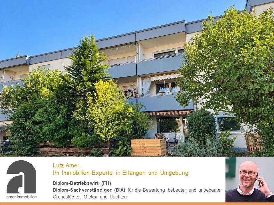 Vermietete 3-Zimmer-Eigentumswohnung in Erlangen-Tennenlohe, 91058 Erlangen (Bruck Eltersdorf Erlangen-Süd Sebaldussiedlung Tennenlohe)