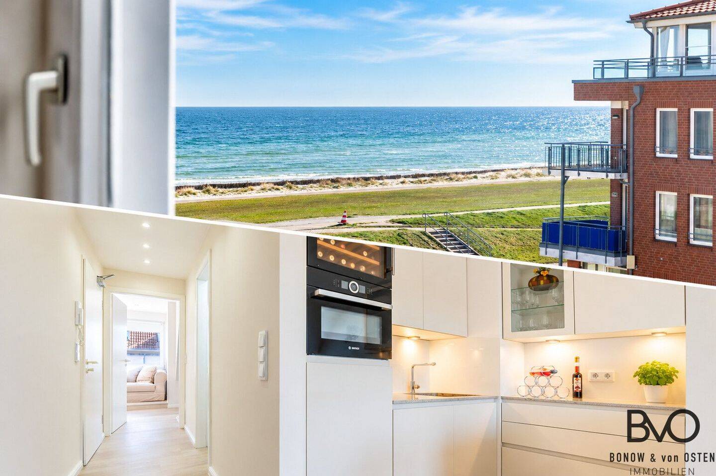 Wohnen mit Meerblick: 3-Zimmer-Designwohnung am Schönberger Strand, 24217 Schönberg (Holstein)