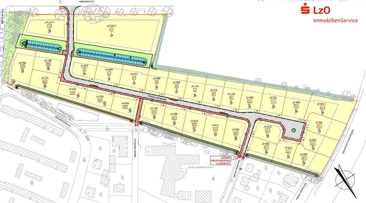 Neue Bauplätze neben altem Olympiagelände, 26419 Schortens (Stadt Wilhelmshaven)