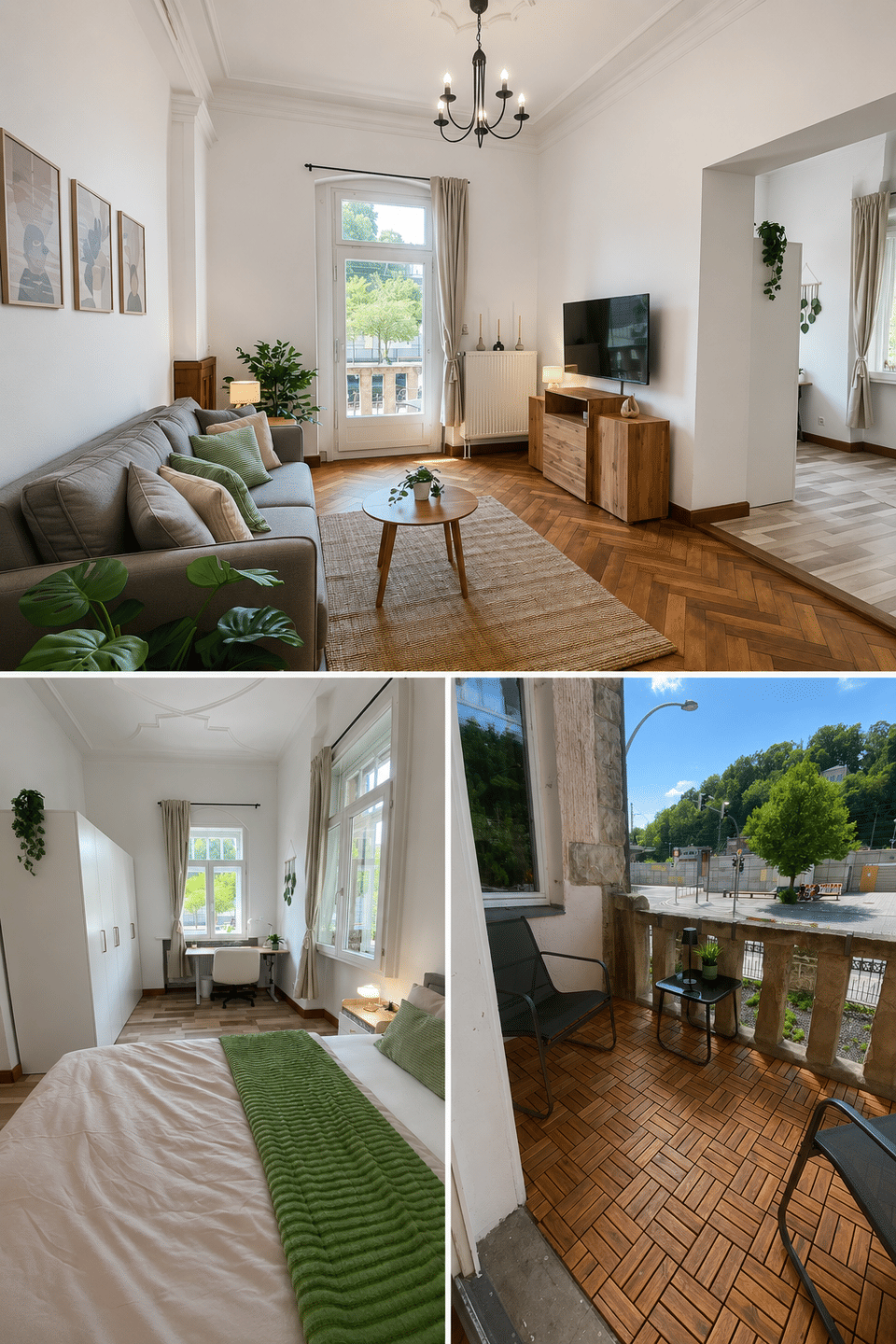 Mehr als ein WG-Zimmer: möblierte Wohnsuite mit Balkon in Coburg, 96450 Coburg