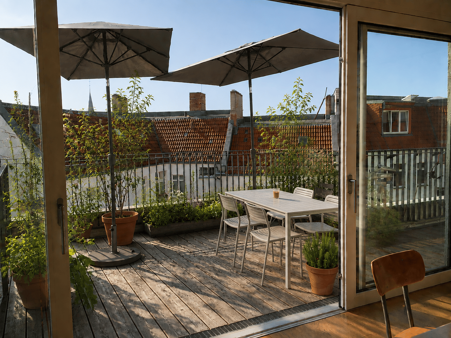 Gartengefühl in lichtdurchflutetem 4-Zi-Penthouse Friedrichshain, 10247 Berlin (Friedrichshain-Kreuzberg Friedrichshain Prenzlauer Berg)