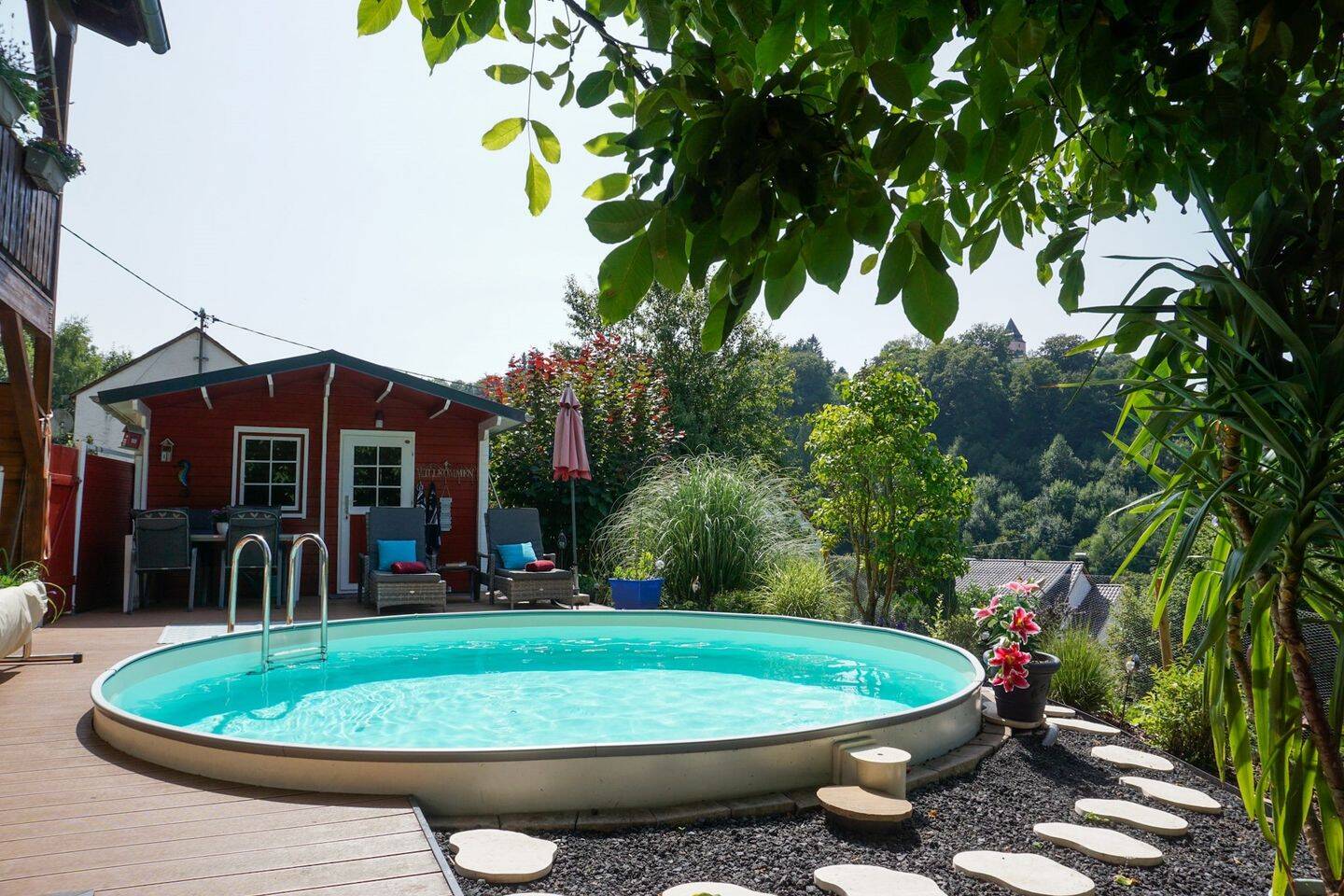 Bungalow mit Pool & Sauna auf 1.700 m² – Ihr privates Wellness-Paradies in Kyllburg, 54655 Kyllburg