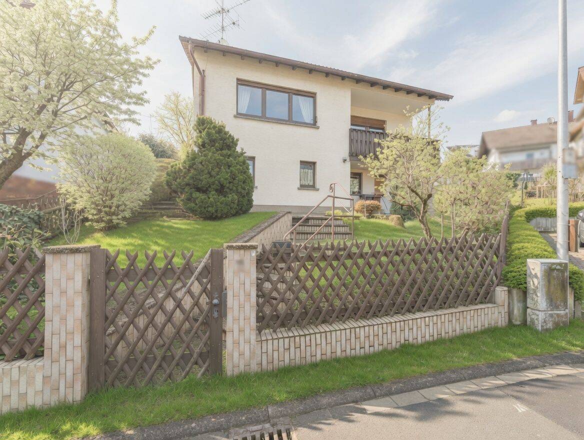 Charmantes Einfamilienhaus in Hanglage mit Weitblick in Alzenau -perfekt für Paare und Familien, 63755 Alzenau