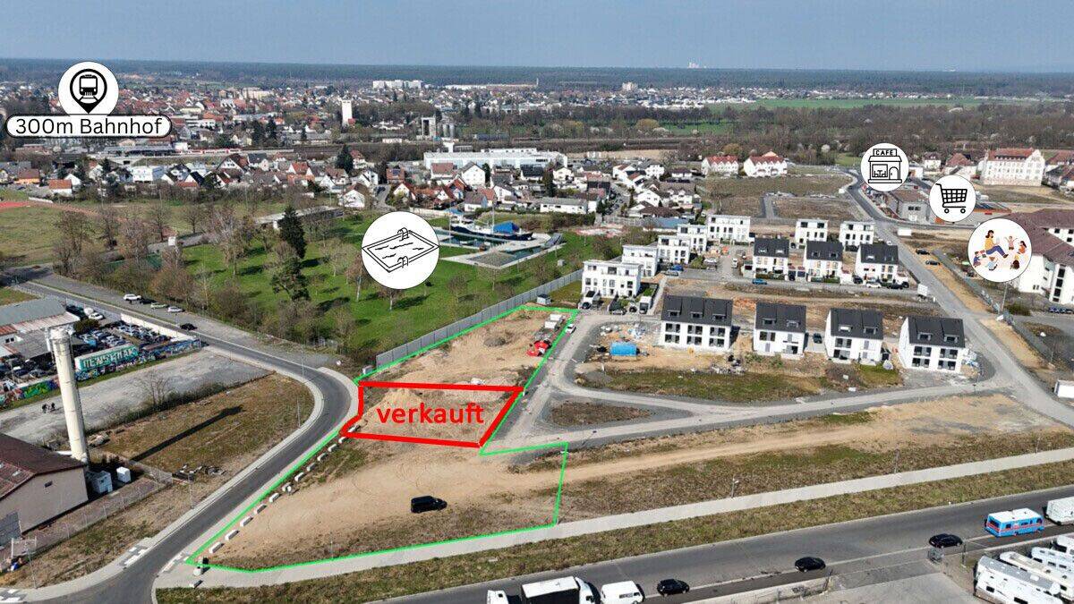 DIETZ: 9 Grundstücke inklusive 7 Baugenehmigungen im neuen Babenhäuser Wohnquartier Kaisergärten!, 64832 Babenhausen